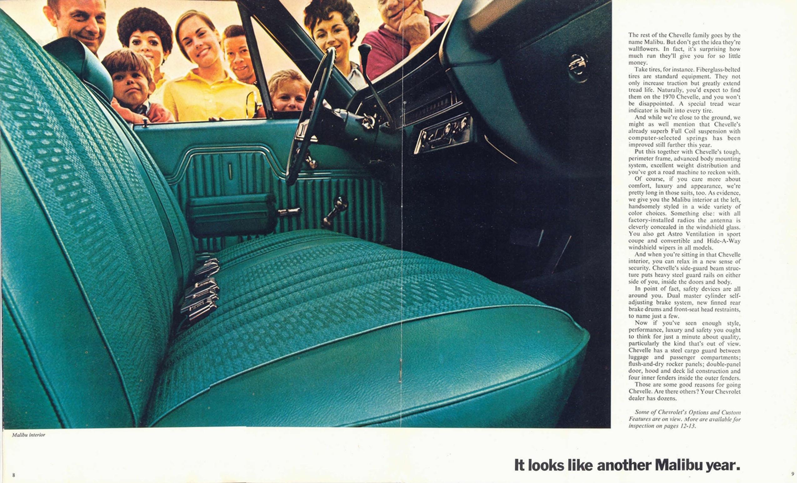 1970 Chev Chevelle Brochure Page 6